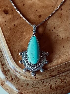 Royston Turquoise Sterling Silver Necklace
